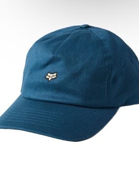 Fox Dad Hat with Small White Embroidered Fox Logo